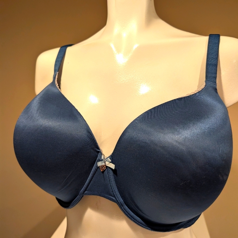 Victoria's Secret Blue Full-Coverage Bra Teal